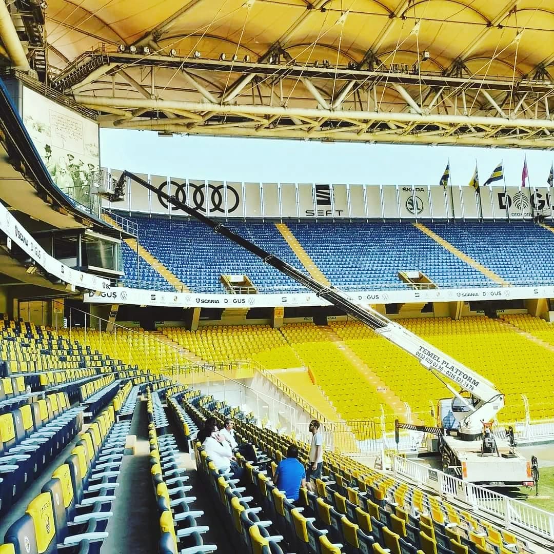 37 metre sepetli vinç