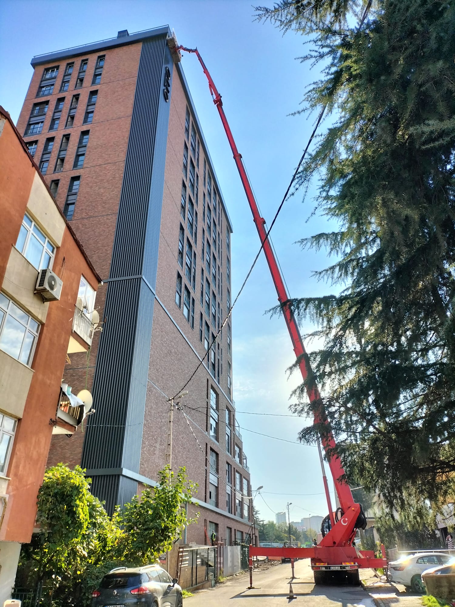 80 metre sepetli vinç