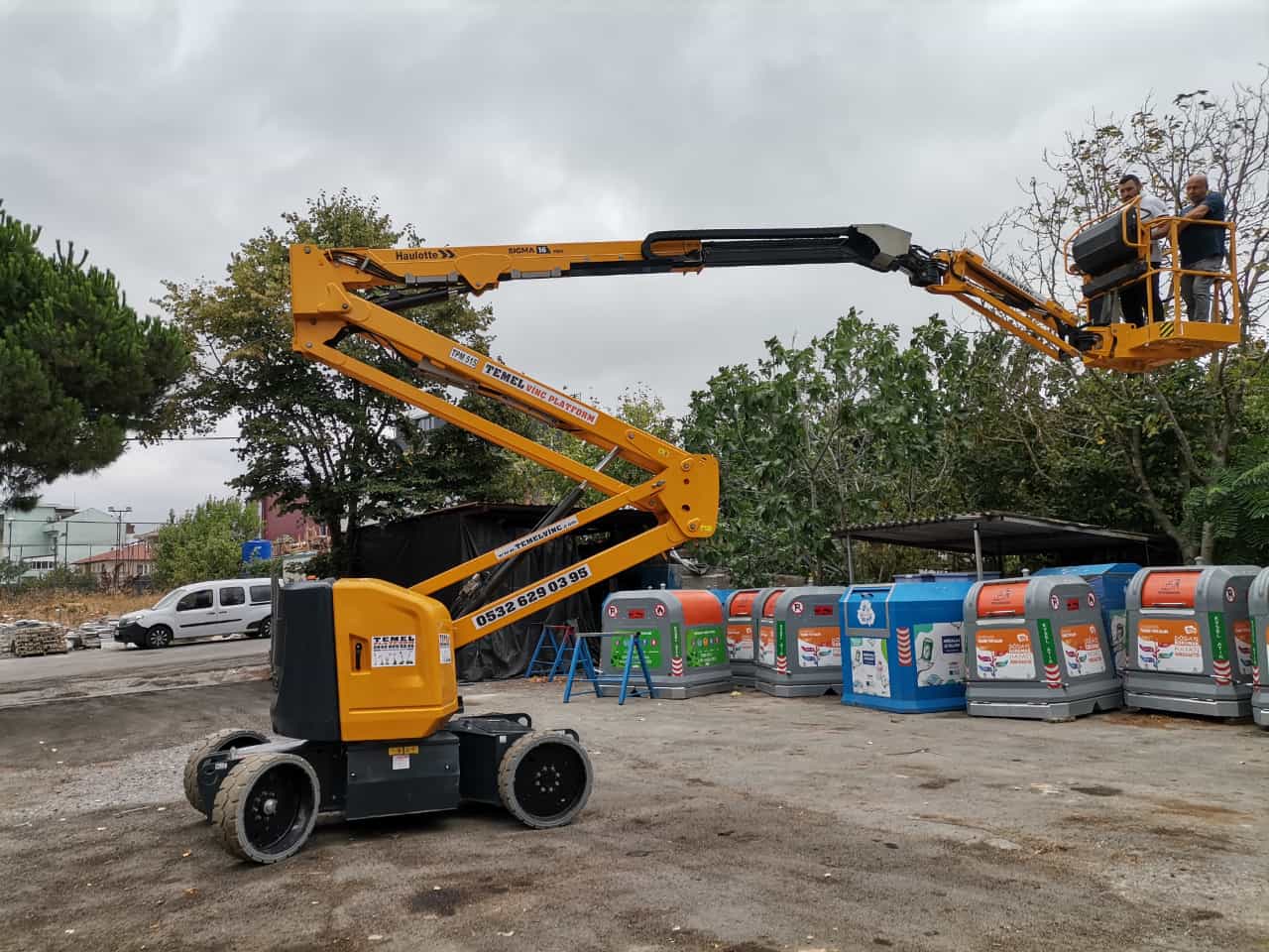 Kadıköy kiralık eklemli platform